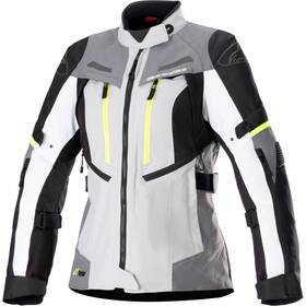 3217023-9037-m Alpinestars Stella Bogota Pro Drystar Womens Jacket Medium Ice Gray/dark Gray