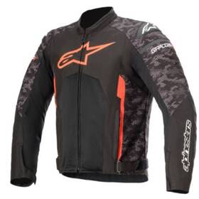 3300620-994-l Alpinestars T-gp Plus R Air Jacket - Black/red Large