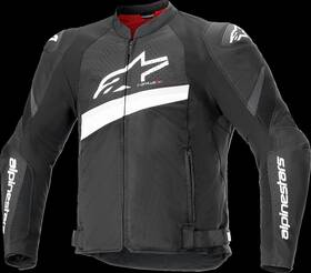 3300624-12-xl Alpinestars T-gp Plus R V4 Airflow Jacket - Black/white Xl