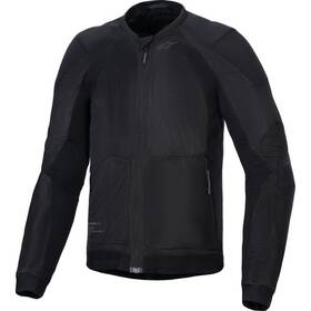 3301225-1100-s Alpinestars Troop-air Jacket - Black/black Small