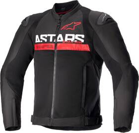 3306523-1303-s Alpinestars Smx Air Jacket - Black/bright Red Small