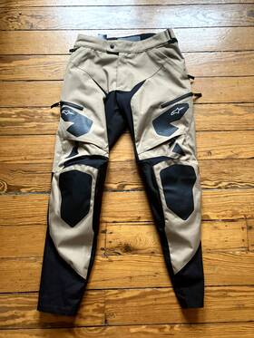 3323022-878-s Alpinestars Venture Xt In-the-boot Pants Camel Small Like New And Unworn