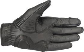 3509018-1100-3x Alpinestars Crazy For Eight Gloves - Black/black 3xl