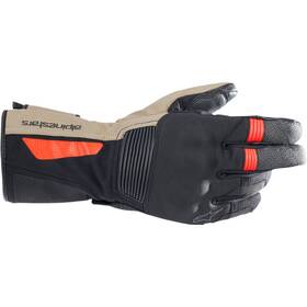 3526922-1853-m Alpinestars Denali Aerogel Drystar Gloves - Black/tan/red Medium