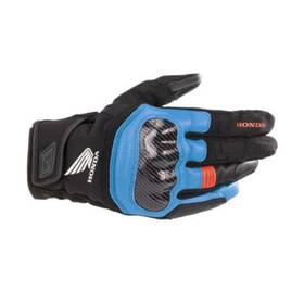 3527321-9173-3x Alpinestars Smx-z Waterproof Honda Riding Gloves - Black/blue/red 3xl