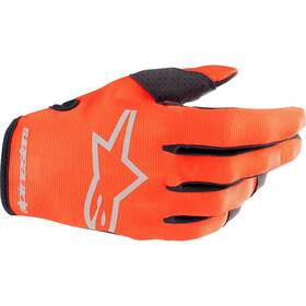 3541823-411-m Alpinestars Youth Radar Gloves - Orange/black Medium