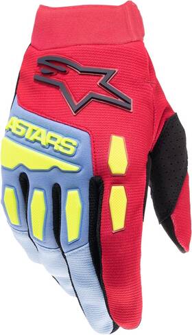 3543622-7067-m Alpinestars Full Bore Youth Gloves Md Red