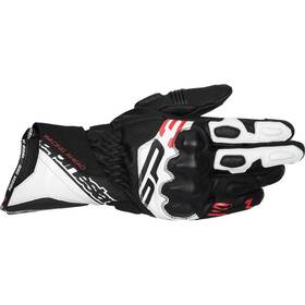 3550925-1231-3x Alpinestars Sp-3 Gloves - Black/white/fluo Red 3xl