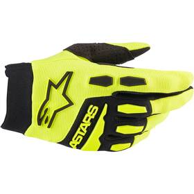 3563622-551-m Alpinestars Full Bore Gloves - Yellow/black Medium