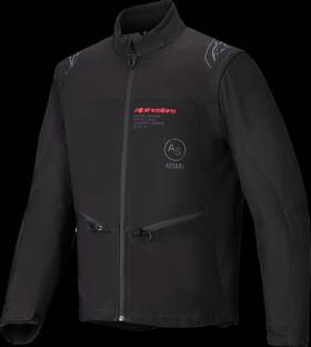 3700225-10-xxl Alpinestars Fits Lite Dura Softshell Jacket Black 2x