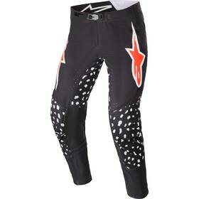 3720523-1397-32 Alpinestars Supertech North Pants - Black/neon Red Size 32