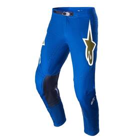 3720623-7265-28 Alpinestars Supertech Bruin Pants - Blue/brushed Gold Size 28