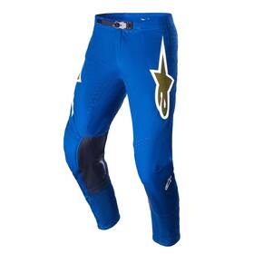 3720623-7265-38 Alpinestars Supertech Bruin Pants - Blue/brushed Gold Size 38