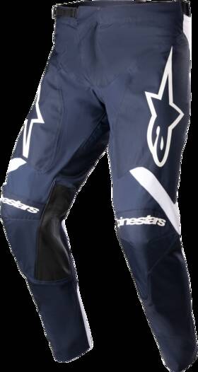 3721323-7120-34 Alpinestars Racer Hoen Pants Night Navy/white 34 Blue