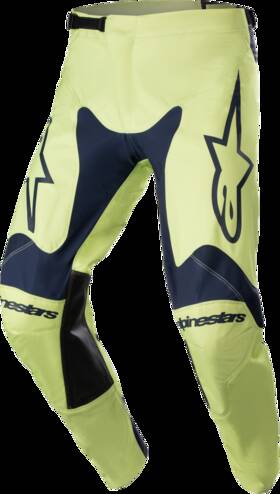 3721323-7166-34 Alpinestars Racer Hoen Pants 34 Night Navy/fluo Green