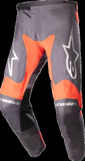 3721323-9241-34 Alpinestars Racer Hoen Pants /hot Orange 34 Gray