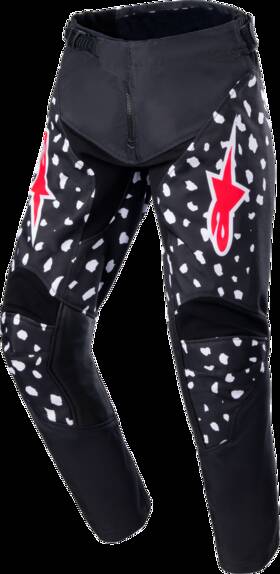 3740523-1397-26 Alpinestars Racer North Youth Pants 26 Black/neon Red