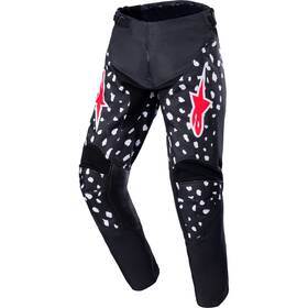 3740523-1397-28 Alpinestars Youth Racer North Pants - Black/neon Red Size 28