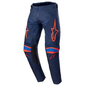 3741823-7141-22 Alpinestars Youth Racer Narin Pants - Night Navy/hot Orange 22
