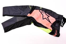 3742122 Alpinestars Youth Racer Compass Pants Black Fluorescent Yellow And Coral Size 24