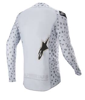 3760523-9261-sm Alpinestars Supertech North Jersey Haze Gray/black Small Mx Light And Tough