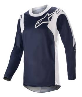 3761323-7120-xxl Alpinestars Racer Hoen Jersey Night Navy-xxl Mx Pro Fit And Breathable Armor