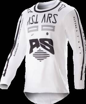 3761623-20-lg Alpinestars Racer Found Jersey Large White