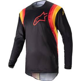 3762523-10-xxl Alpinestars Fluid Corsa Jersey - Black 2xl