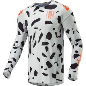 3766724-9267-l Alpinestars 2024 Techstar Rantera Jersey - Haze/grey Camo Large Closeout