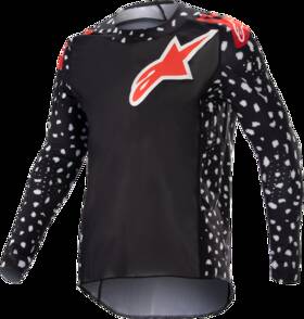 3770523-1397-lg Alpinestars Racer North Youth Jersey Large Black/neon Red
