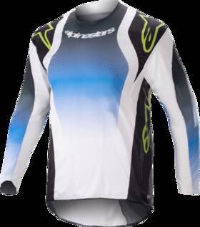 3770823-9702-lg Alpinestars Racer Push Youth Jersey Large Nightlife Blue/white