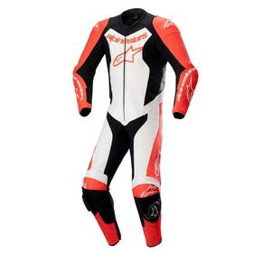 4012-2215-54 Alpinestars Gp Force Lurv Leather Suits White 44