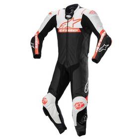 4014-2351-48 Alpinestars Missile V2 Ward Leather Suits 38 White