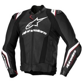 4019-0059-60 Alpinestars Missile V3 Leather Jacket 50 Black/white