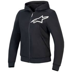 Alpinestars 4051-0059-76 Stella Chrome V2 Sport Womens Hoodie Lg Black/white
