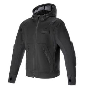 4076-2155-05 Alpinestars Moflow Air Tech Hoodie Md Black/black