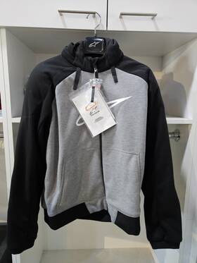 4200918-951-2x Alpinestars Chrome Sport Hoodie Gray Xxl