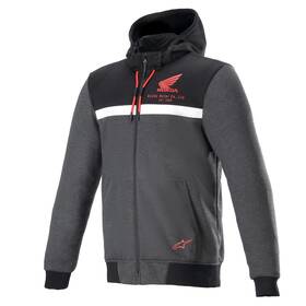 4201323-1908-m Alpinestars Fits Hon Chrome Street Hoodie Medium Black/red