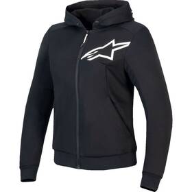 4210225-12-xl Alpinestars Stella Chrome V2 Sport Womens Hoodie Xl Black/white