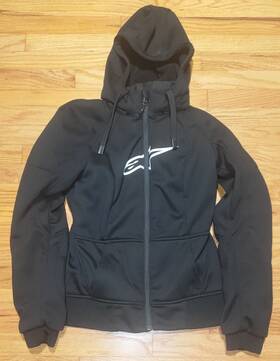 4210920-10-s Alpinestars Used Stella Chrome Sport Jacket/hoodie Black Small