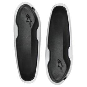 4497-0059-00 Alpinestars Toe Slider With Screws - Black/white Osfm
