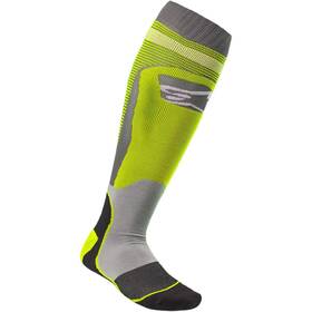 4701820-501-sm Alpinestars Mx Plus-1 Socks Medium Yellow/gray