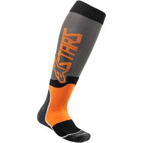 47019209040m Alpinestars Mx Plus-2 Socks Medium Gray/orange