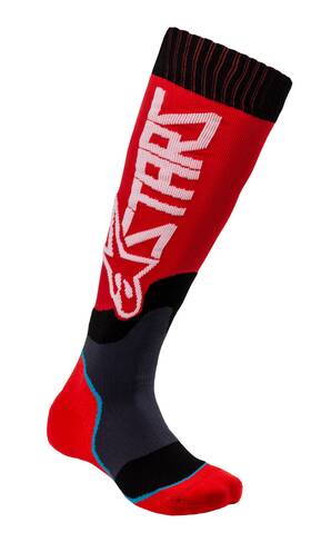 4741920-32-m Alpinestars 4741920-32-m/l Mx Plus-2 Youth Socks Osfm Red/white