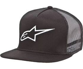 482-76378 Alpinestars Corp Trucker Hat Gray Black Osfm Snapback Mesh Cap