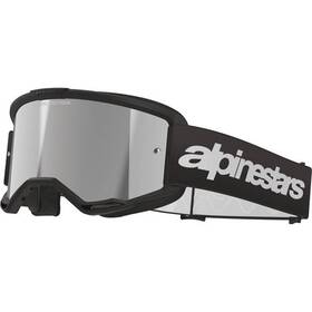 5103225-1456-os Alpinestars Vision 3 Wordmark Goggles Black/silver Mirror