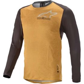 1763821-4010-m Alpinestars 6.0 V2 Long-sleeve Jersey Medium Orange Black