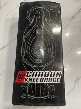 6500311 Alpinestars B2 Carbon Knee Brace Right Leg Size Large Used With Box Only One