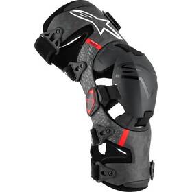 6501425-13 Alpinestars 6501425-13- L Supertech Rk-10 Plasma Knee Braces Lg Black