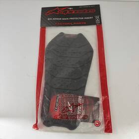6501611 Alpinestars Bio-armor Back Protector Insert Size L Factory Parts